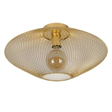Image of Lucide Mesh Flush Ceiling Light