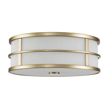Feiss Fusion Glass Flush Ceiling Light