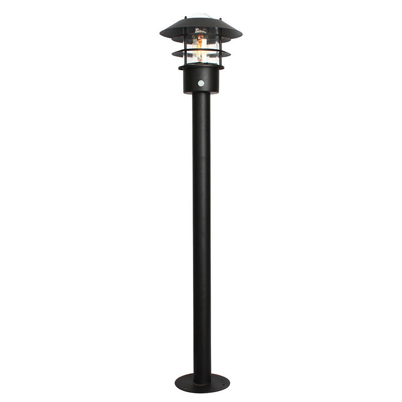 Image of Elstead Helsingor Tall Outdoor Post Light with PIR Sensor