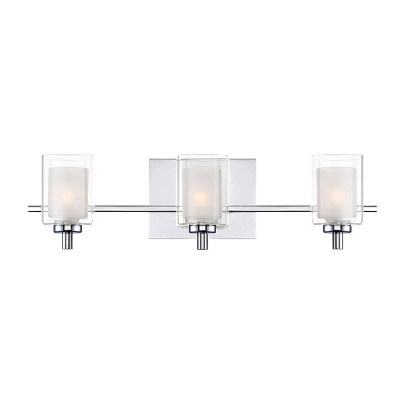 Image of Quoizel Kolt 3 Light Bathroom Wall Light