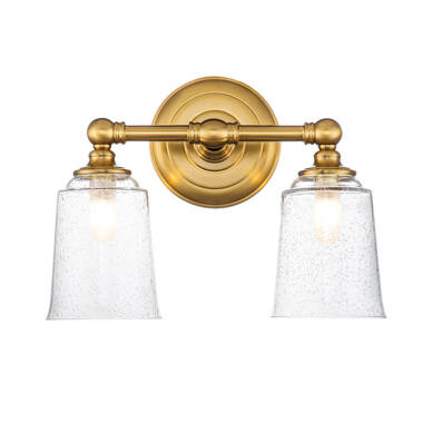 Feiss Huguenot Lake 2 Light Bathroom Wall Light