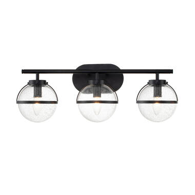 Hinkley Hollis 3 Light Bathroom Wall Light with Opal Glass