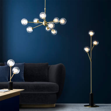 Image of Luxia Abel 9 Arm Ceiling Light