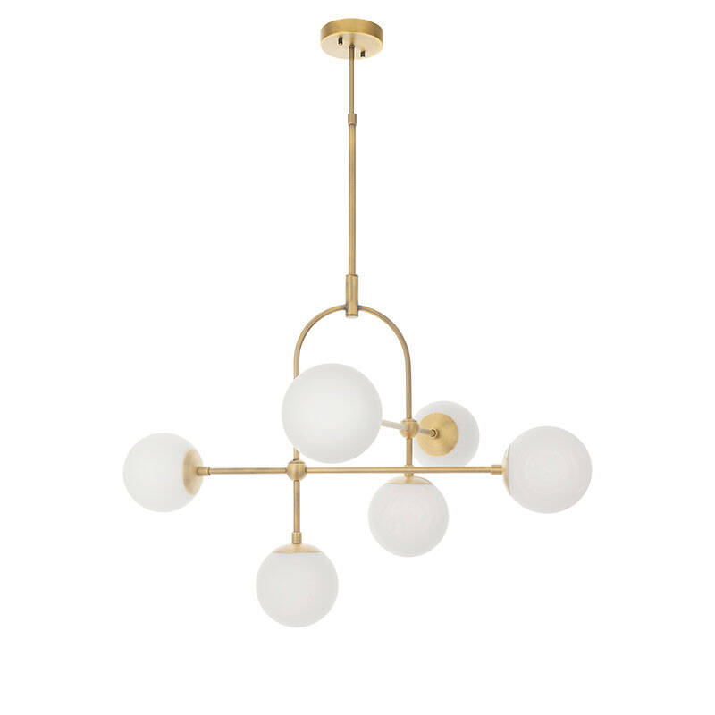 Image of Luxia Greenwich 6 Light Ceiling Pendant
