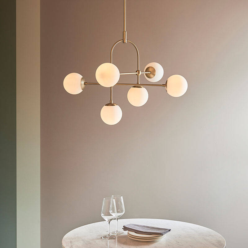 Image of Luxia Greenwich 6 Light Ceiling Pendant