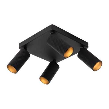 Lucide Clubs 4 Light Spotlight Plate