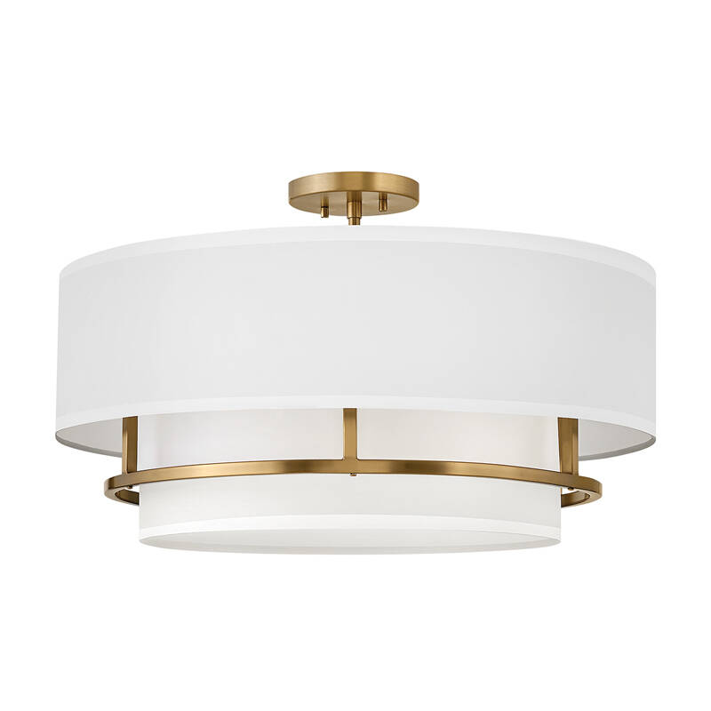 Image of Hinkley Graham 4 Light Semi-Flush Ceiling Light