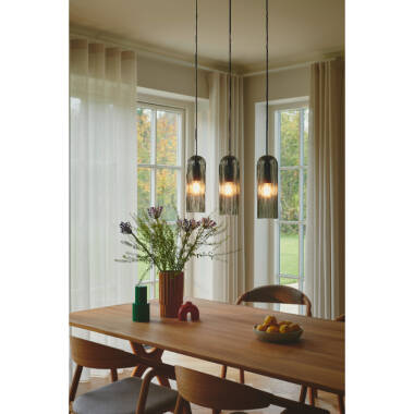 Image of Nordlux Miella Glass 3 Light Bar Ceiling Pendant