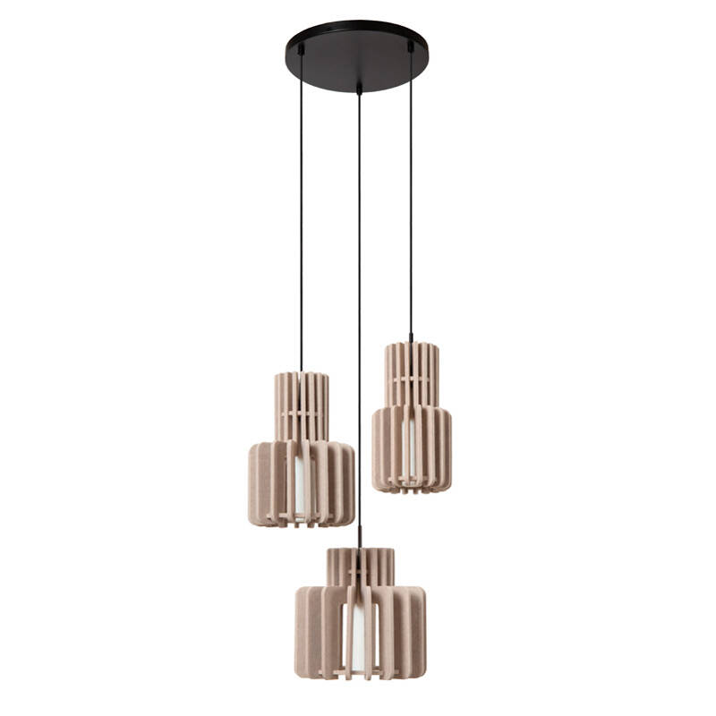 Image of Lucide Rollo 3 Light Cluster Ceiling Pendant Light