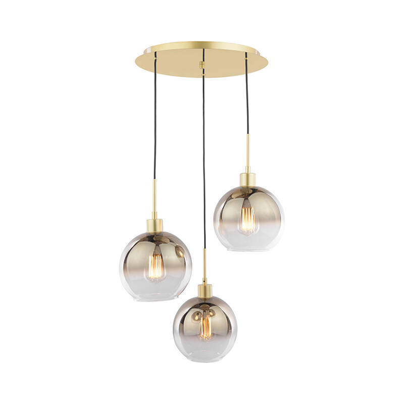 Image of Dar Lycia 3 Light Cluster Pendant