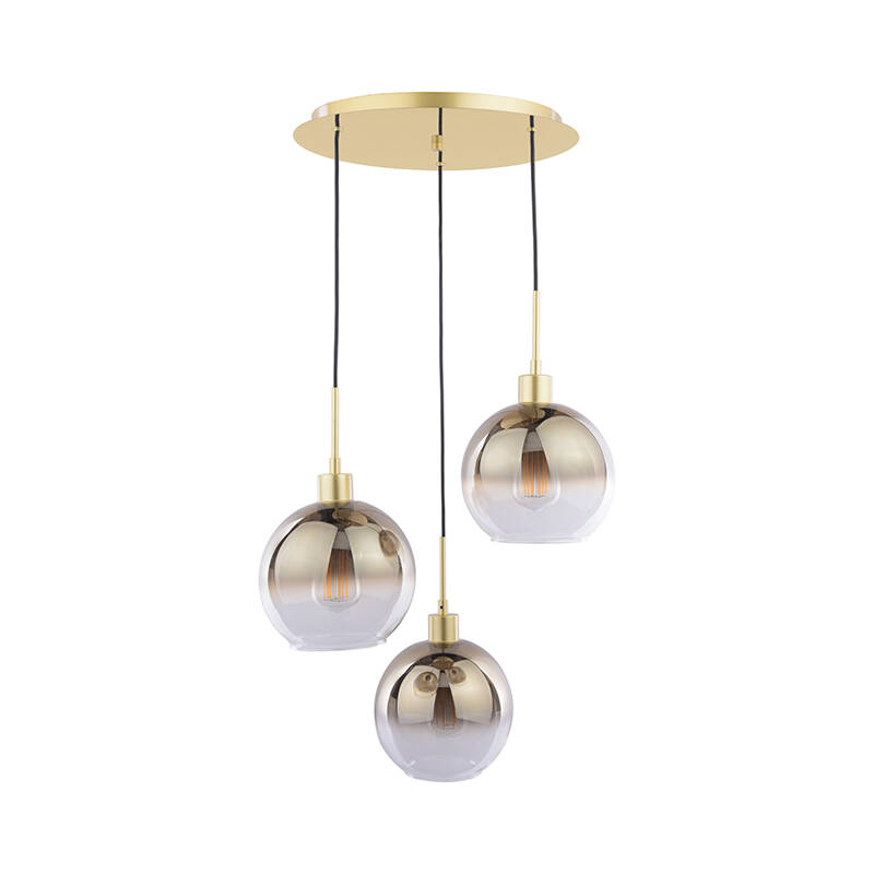 Image of Dar Lycia 3 Light Cluster Pendant
