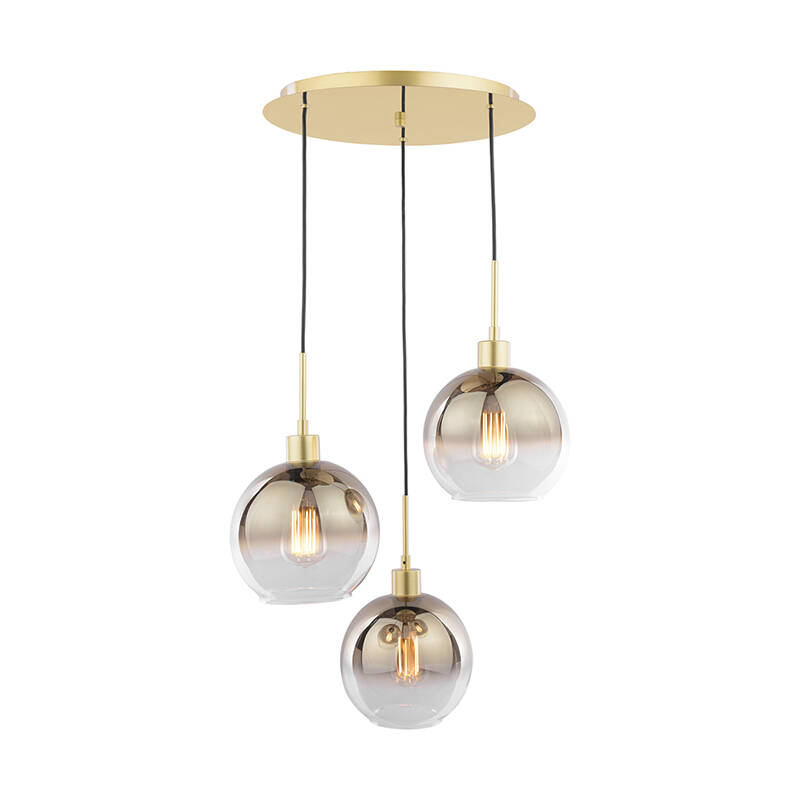 Image of Dar Lycia 3 Light Cluster Pendant