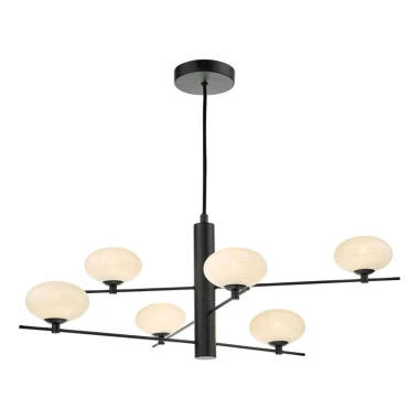 Dar Jasper 6 Light Pendant