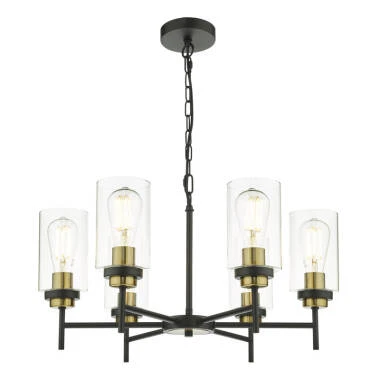 Dar Abel 6 Light Pendant