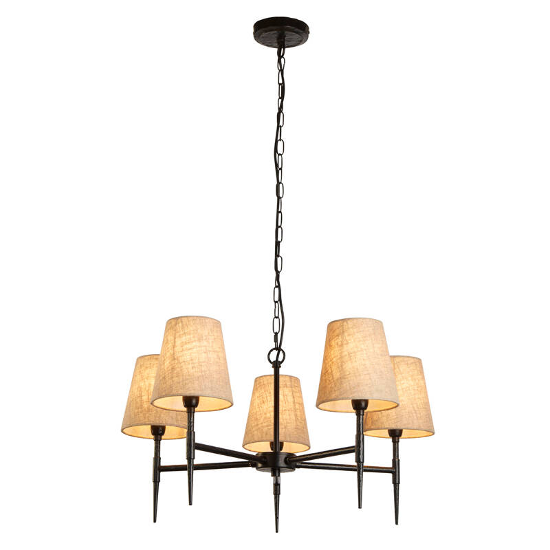 Image of Searchlight Gothic 5 Light Chandelier