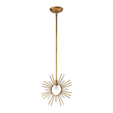 Elstead Sun King Glass Ceiling Pendant Light