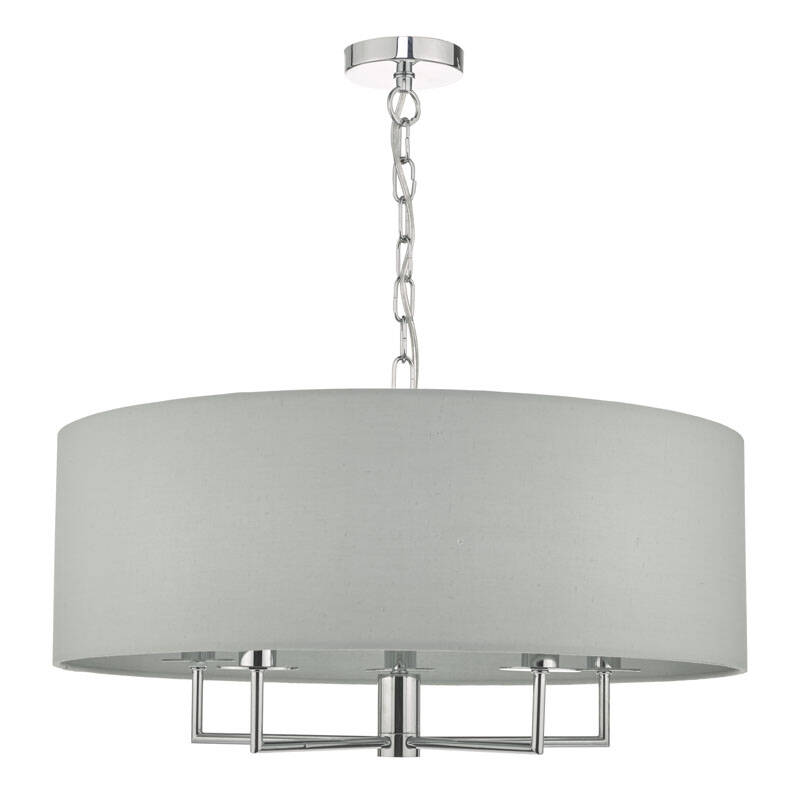 Image of Dar Jamelia 5 Arm Ceiling Pendant Light
