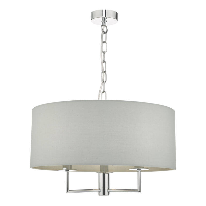 Image of Dar Jamelia 5 Arm Ceiling Pendant Light