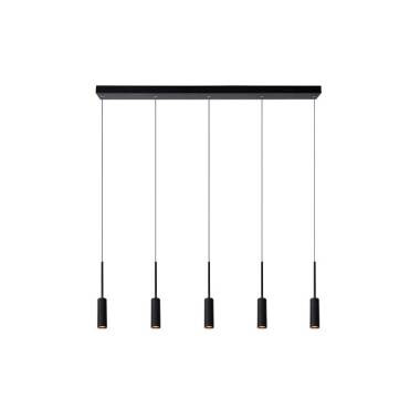 Lucide Tubule 5 Light LED Bar Ceiling Pendant
