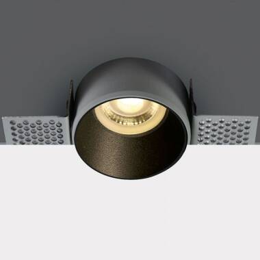 Decorative Trimless Plaster-In Fixed Downlight