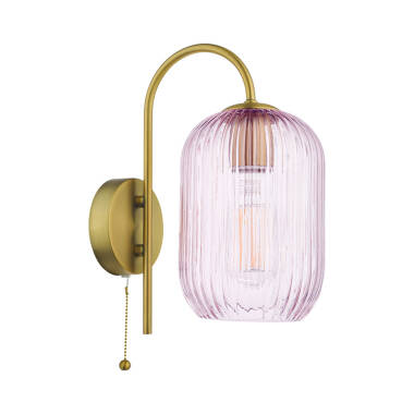 Image of Dar Idra Glass Wall Light