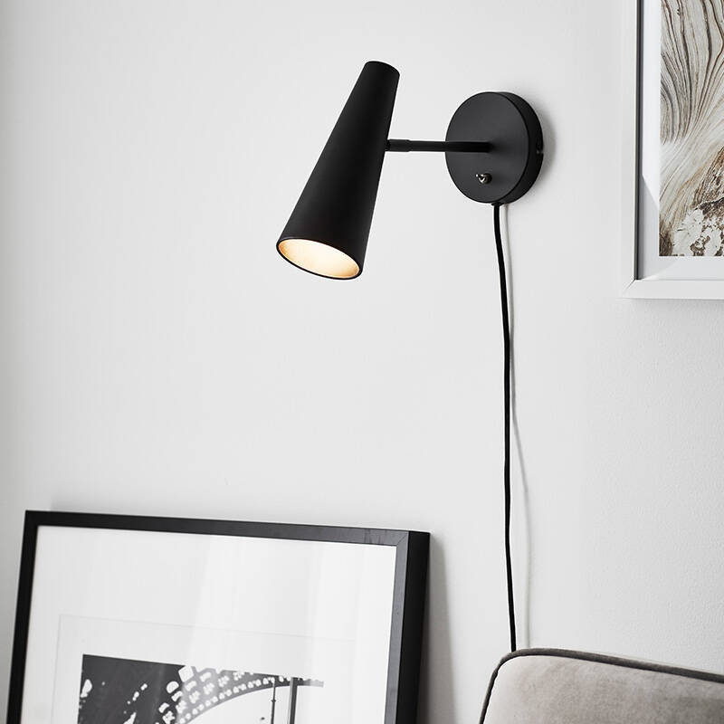 Image of Peak Wall Light with Plug