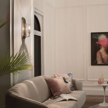Image of Quintiesse Kimrose Wall Light