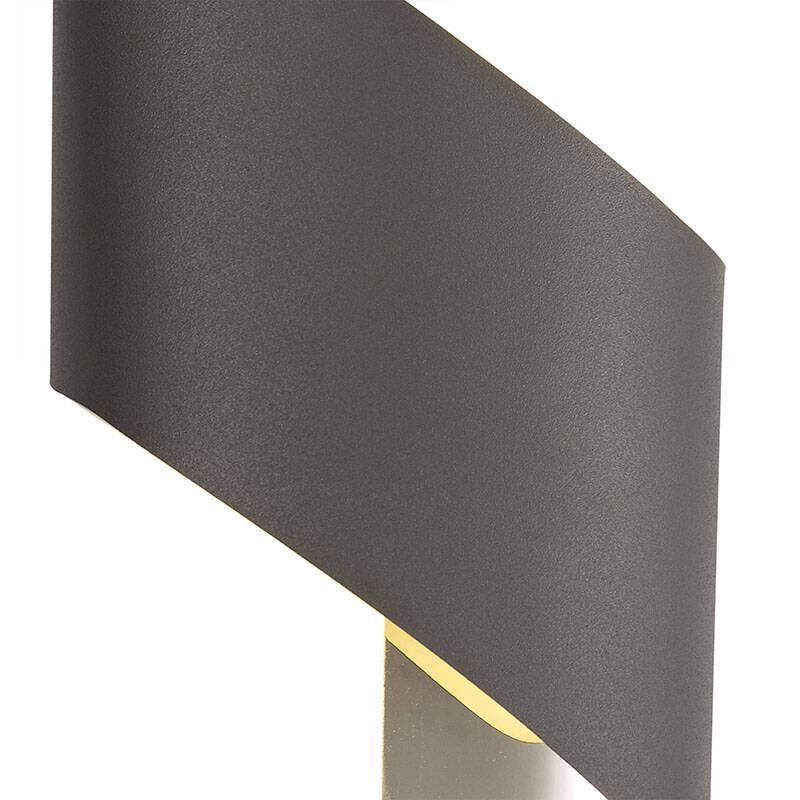 Image of Coil LED Flush Wall Light