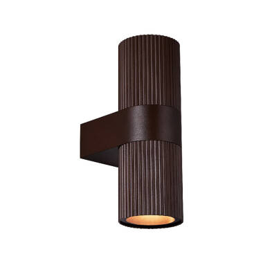 Image of Nordlux Kyklop Ripple Outdoor Up & Down Wall Light