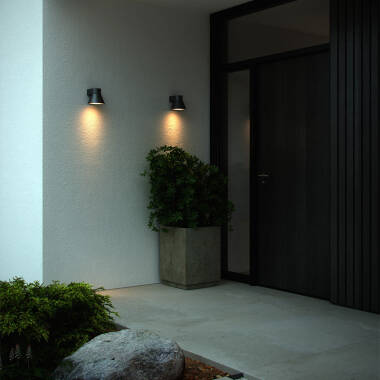 Image of Nordlux Kyklop Cone Outdoor Wall Light
