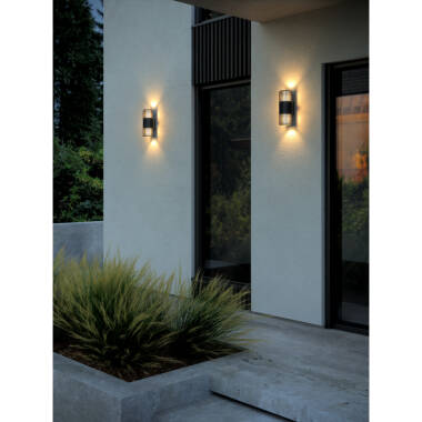 Image of Nordlux Coastal Aludra Outdoor Up & Down Wall Light