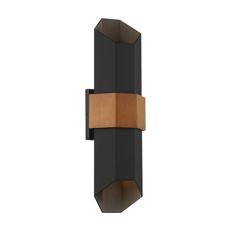 Image of Quoizel Chasm Large Up & Down LED Outdoor Wall Light