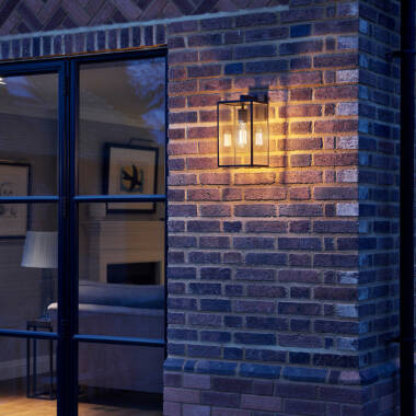 Image of Astro Box 270 Outdoor Hanging Lantern Wall Light