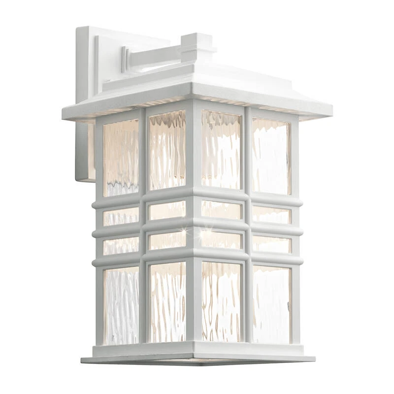 Image of Kichler Coastal Beacon Square 360 Outdoor Lantern Wall Light