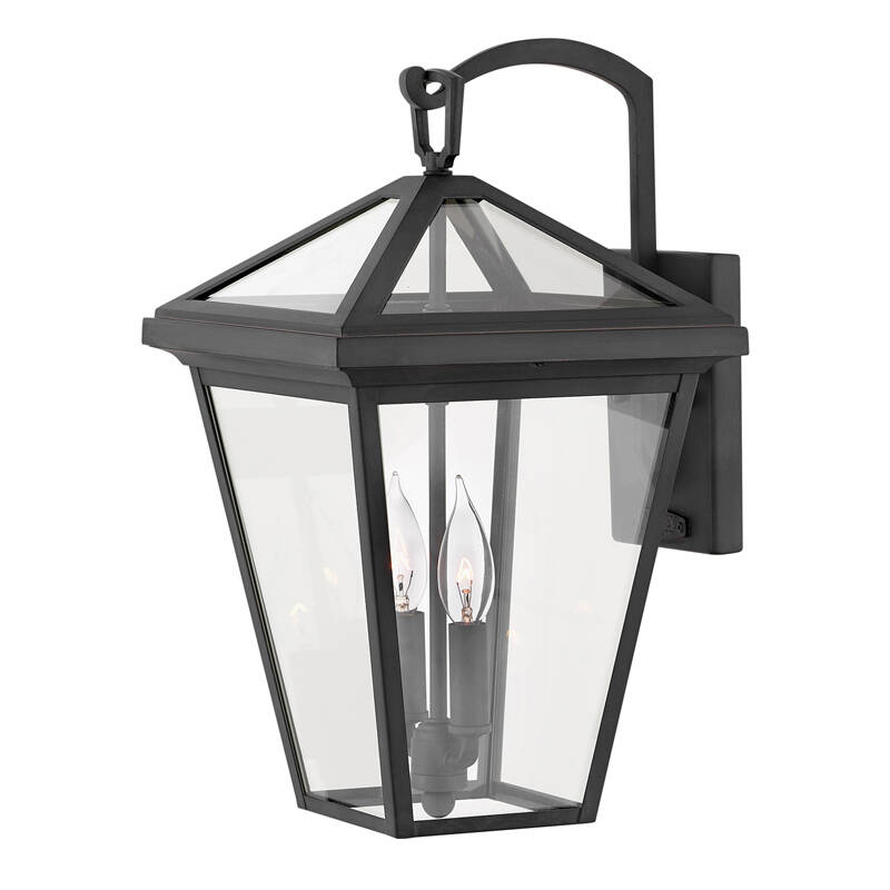 Image of Quintiesse Alford Place Outdoor Lantern Wall Light