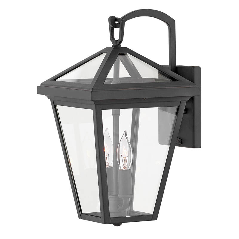 Image of Quintiesse Alford Place Outdoor Lantern Wall Light