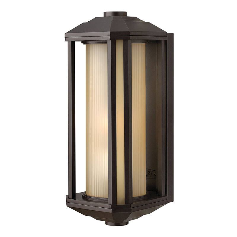 Image of Quintiesse Castelle Medium Half Lantern Outdoor Wall Light