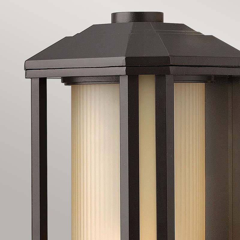 Image of Quintiesse Castelle Medium Half Lantern Outdoor Wall Light