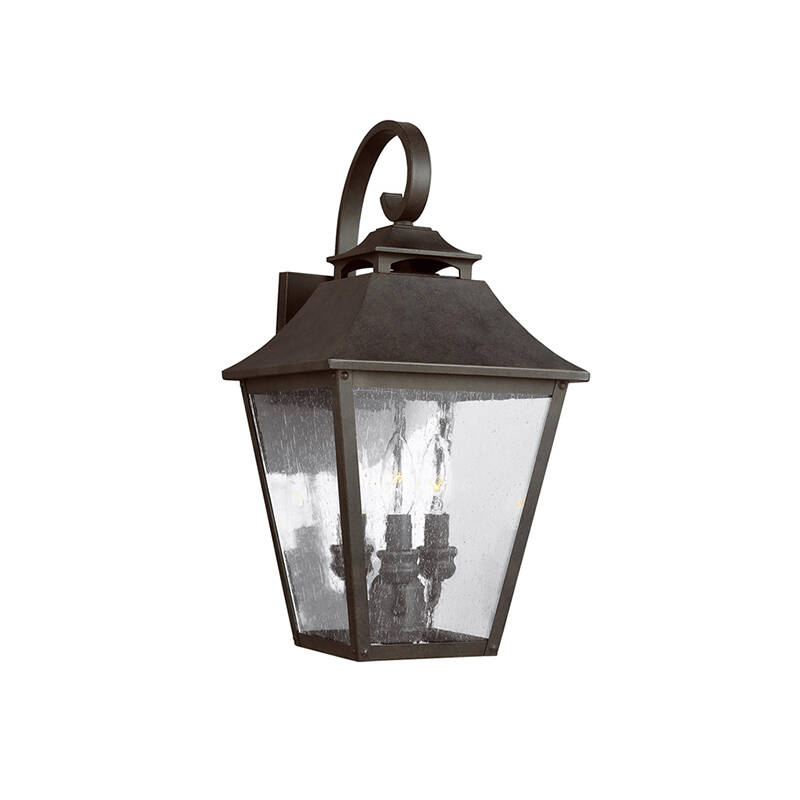 Image of Feiss Galena 3 Light Large Outdoor Wall Light