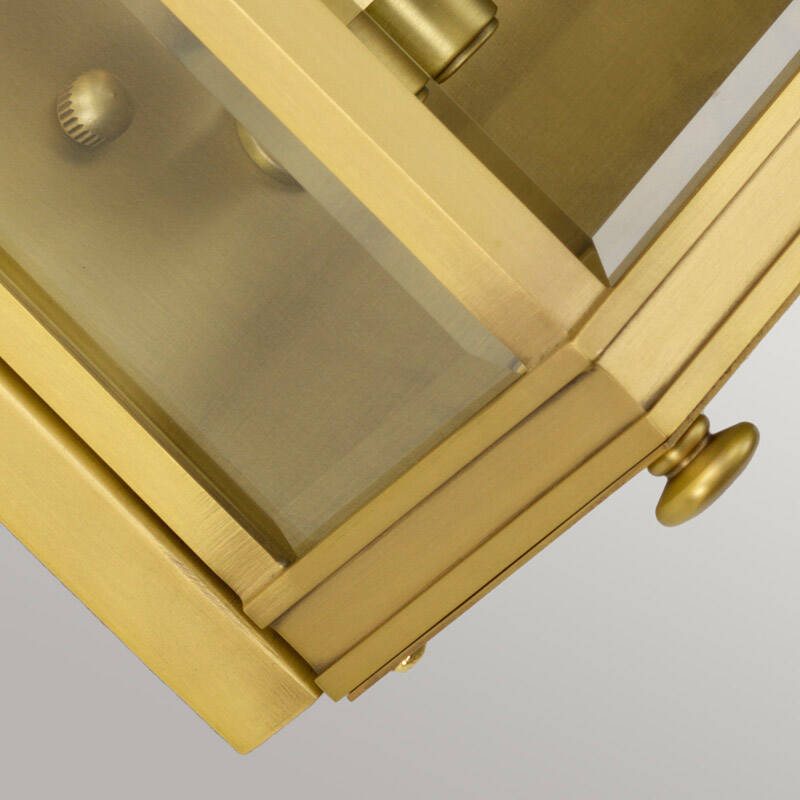 Image of Elstead Holborn Medium Half Outdoor Lantern Wall Light