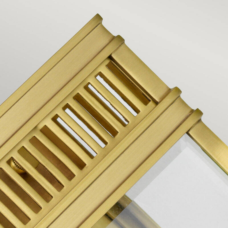 Image of Elstead Holborn Medium Half Outdoor Lantern Wall Light
