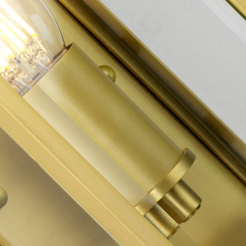 Image of Elstead Holborn Medium Half Outdoor Lantern Wall Light