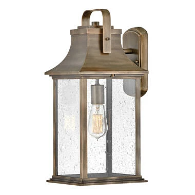 Quintiesse Grant Medium Outdoor Lantern Wall Light