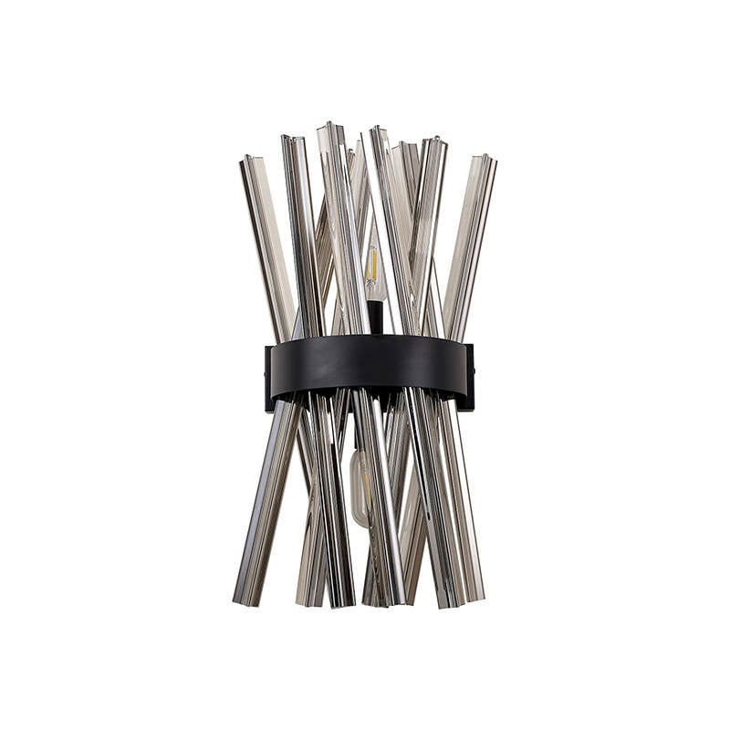 Image of Woxsall Glass Flush Wall Light