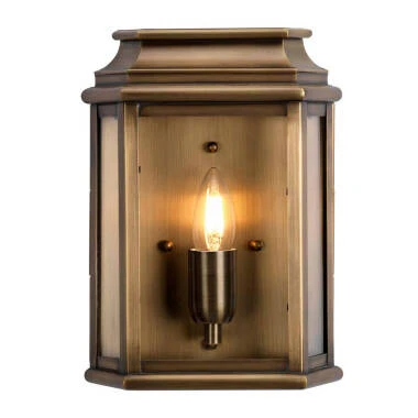 Elstead St Martins Half Lantern Outdoor Wall Light