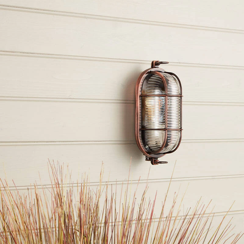 Image of Westport Coastal Port Outdoor Flush Wall Light