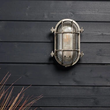 Westport Coastal Board Outdoor Flush Wall Light