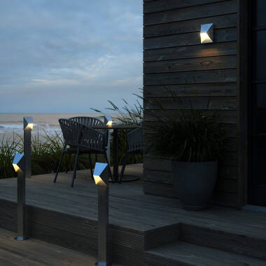 Image of Nordlux Pontio 15 Outdoor Flush Wall Light