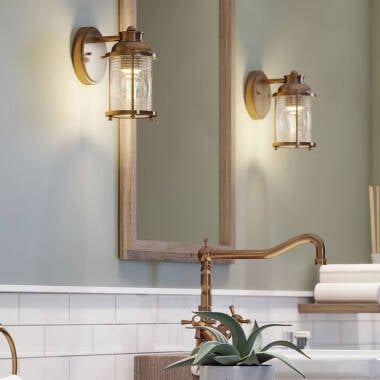 Image of Quintiesse Ashland Bay Bathroom Wall Light