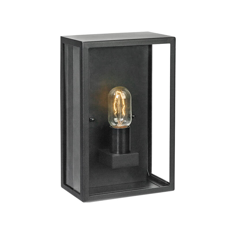 Image of Norlys Coastal Lofoten Half Lantern Outdoor Wall Light